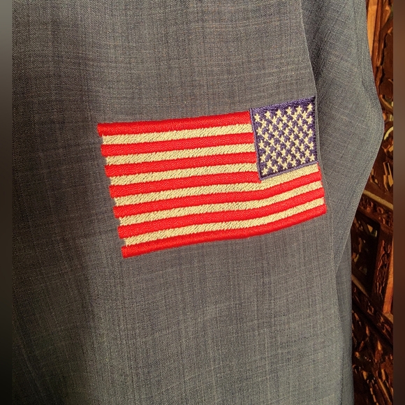 Eddie Bauer Lockheed Martin Military Space Jacket, Blue, Size 3X - Picture 5 of 13